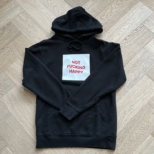 anti social social club - not fucking happy sweater